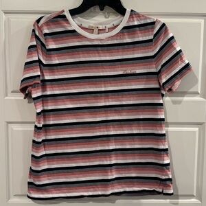 Barbour Women’s Stripped Tee Shirt Size 10‎
